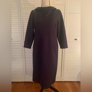 Boden dress in steel blue